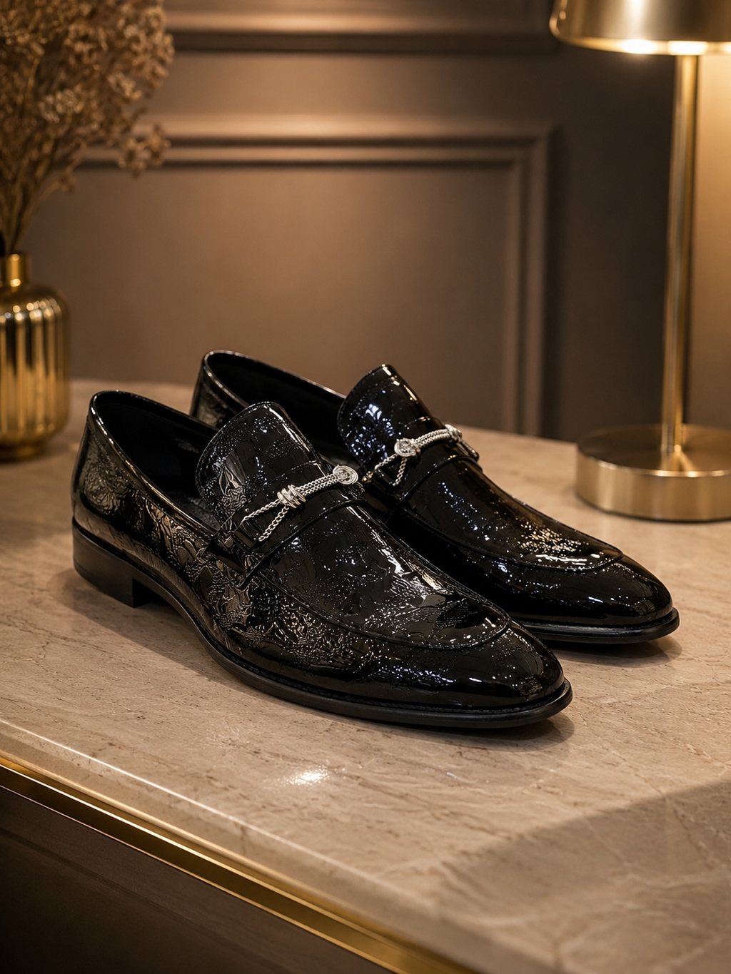 Silvercrest Patent Formal Loafer