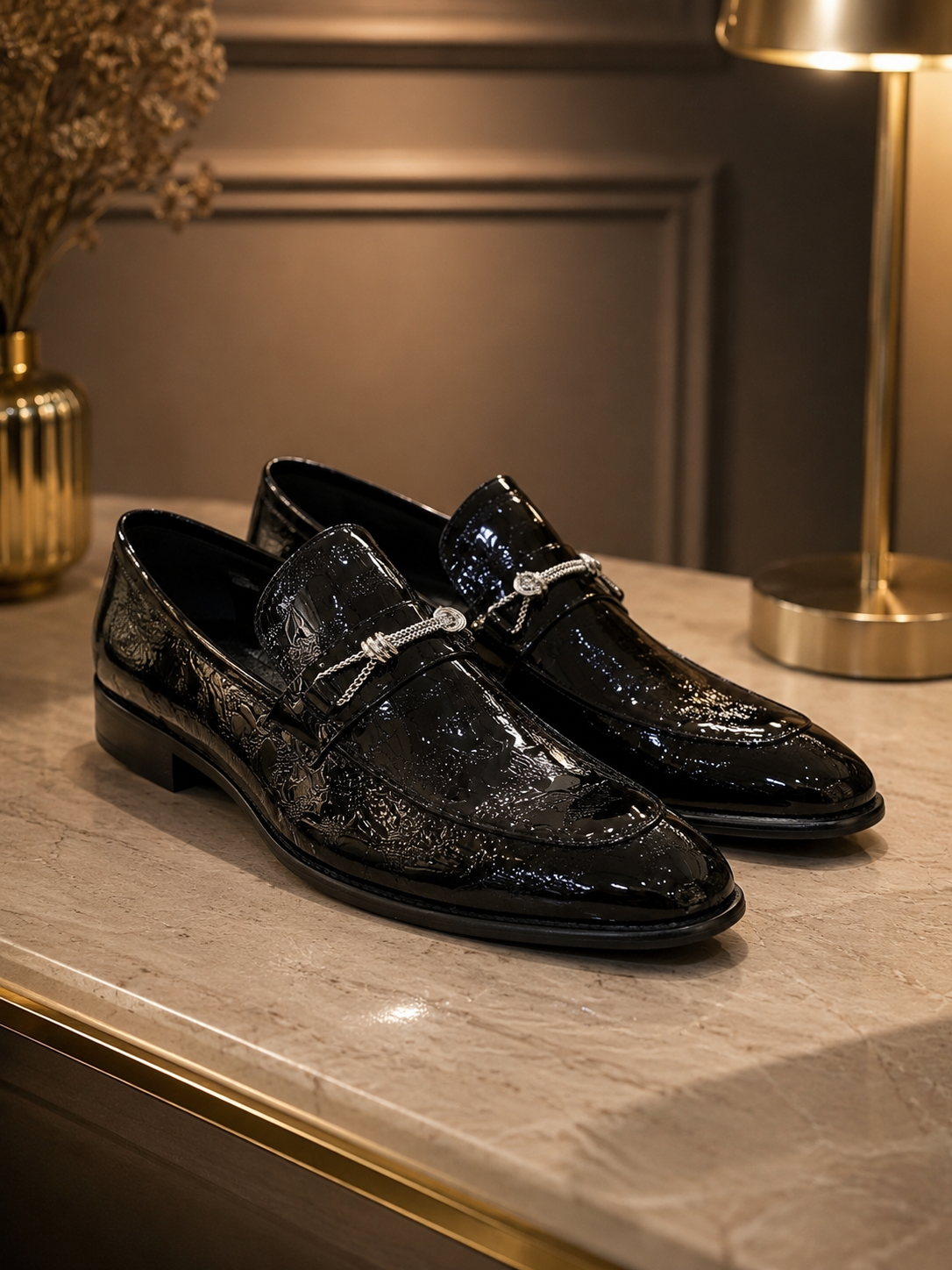 Silvercrest Patent Formal Loafer