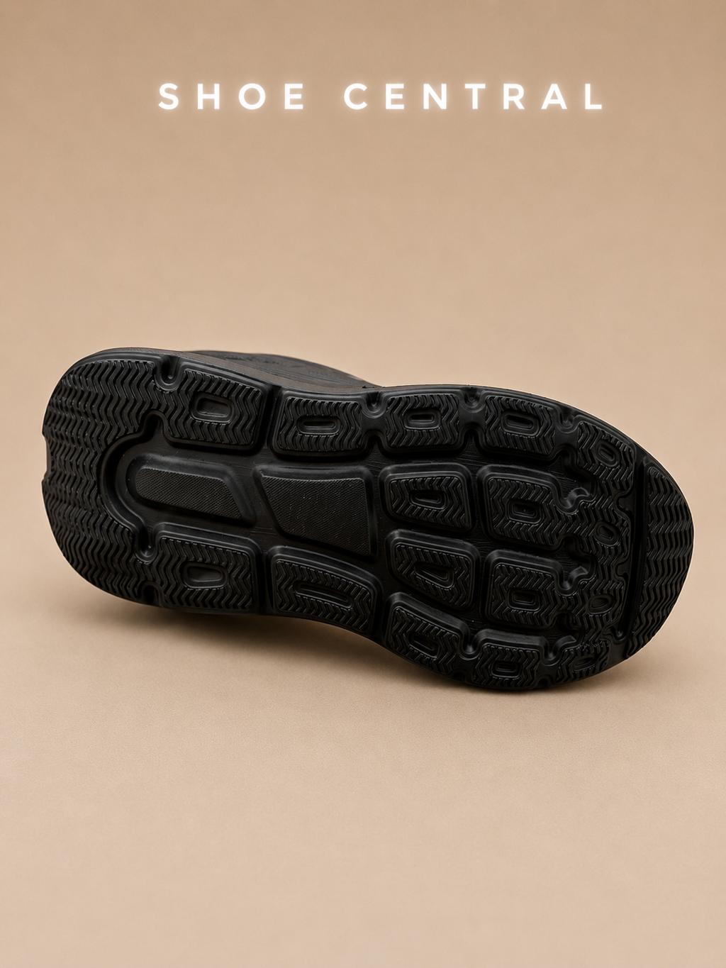 Black sport shoes