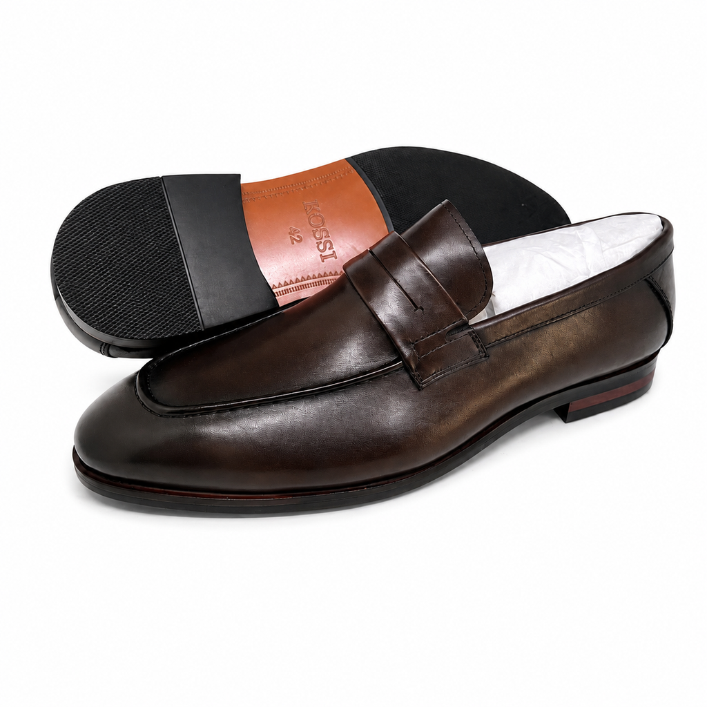 Italian penny loafers