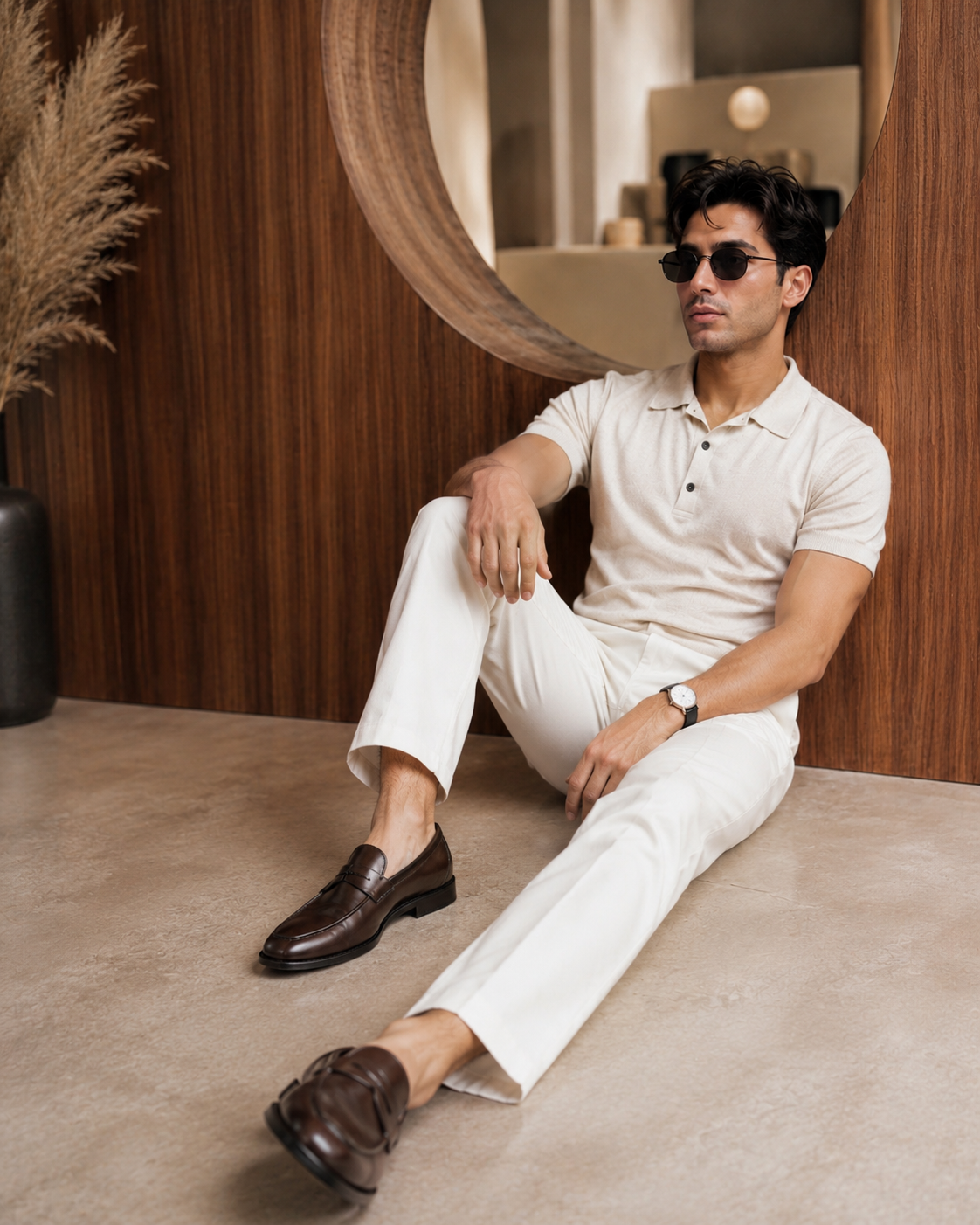 Italian penny loafers