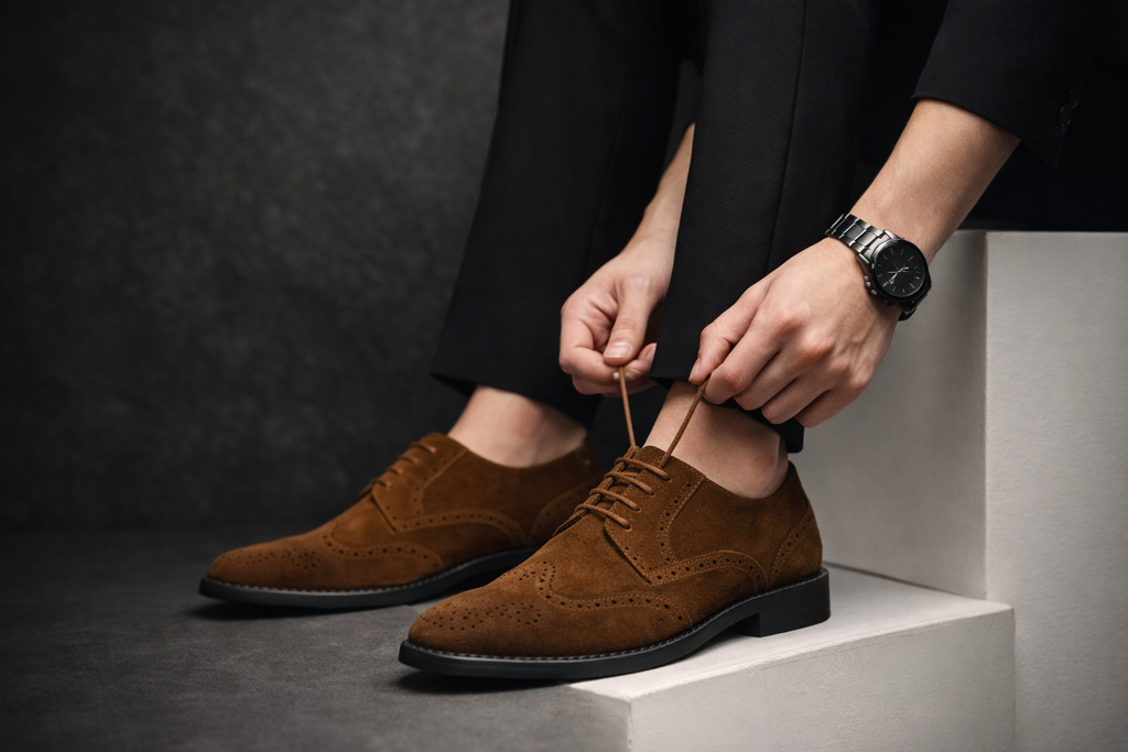 Fairmont Suede Oxford