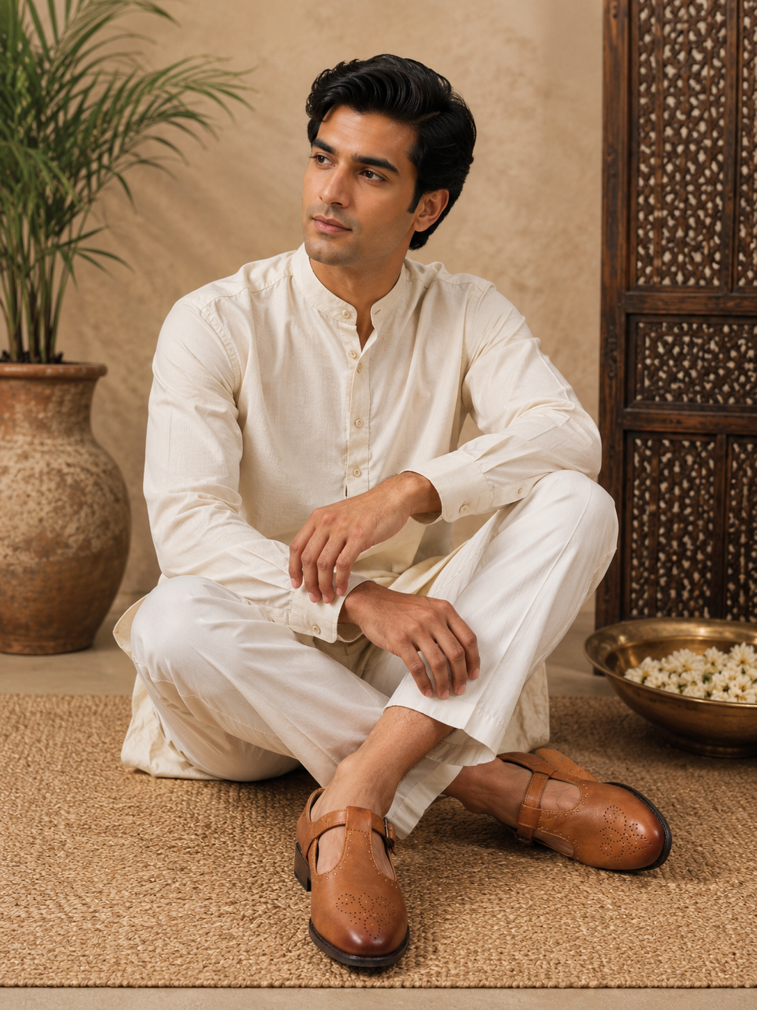 Rajtilak Studded Heritage Sandal